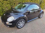 New Beetle Cabrio 1.8 Turbo 2007 138.000 km Leer Airco etc., Dealer onderhouden, Zwart, Leder, Handgeschakeld