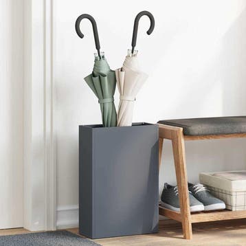 vidaXL Regen paraplu standaard Antraciet 28 x 12 x 41 cm, Verzenden, Nieuw