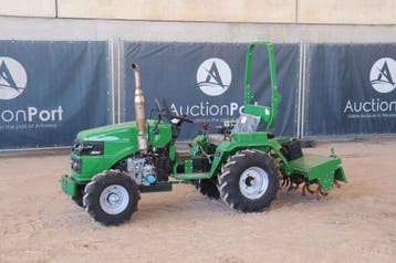 Veiling: Minitractor Diesel 14.7kW 2024 met grondfrees, Gebruikt, Tot 2500, Tot 80 Pk, Ophalen