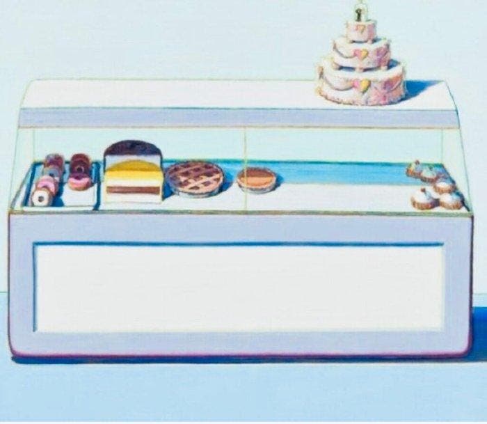 Wayne Thiebaud - Bakery Case, Antiek en Kunst, Antiek | Overige Antiek