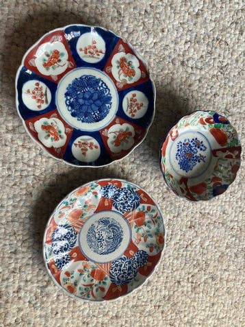 antiek Imari-porselein (of Arita ware) uit Japan, daterend