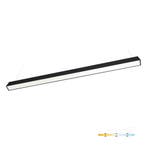 LED Lineair hangarmatuur | Kantoorlamp | Zwart | 120cm, Ophalen of Verzenden, Nieuw in verpakking, Verlichting