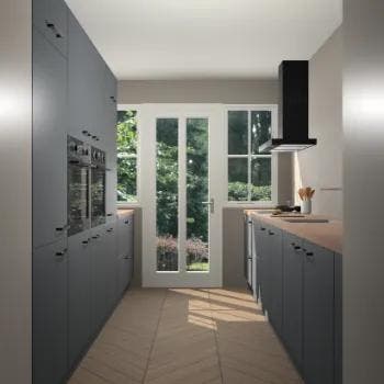 Onyxgrijze keuken Olympia 88141, Verzenden, Nieuw