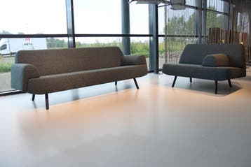 Havee Bank Beach 3,5 (230cm) + 1 zit (130cm) Stof Monza, Nieuw, Stof, Design