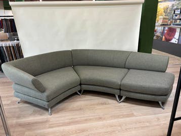 Rolf Benz 222 Hoekbank | Nieuwe stoffering naar keuze, Hoekbank, Driepersoons, 75 tot 100 cm, Ophalen of Verzenden