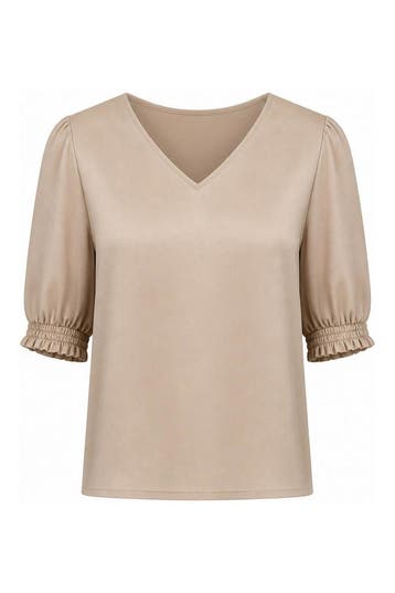 Aaiko Top in maat S Beige, Aaiko, Verzenden, Zo goed als nieuw, Beige