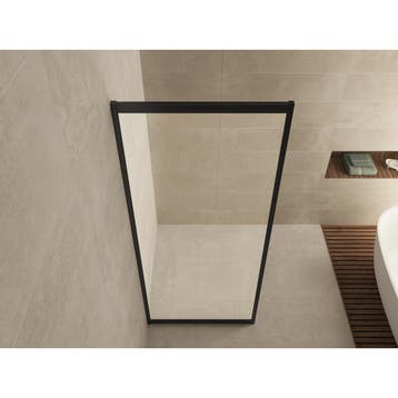 Wiesbaden Skyline Zijwand voor Nis Schuifdeur - 800x2000x8mm, Ophalen of Verzenden, Nieuw, Glas
