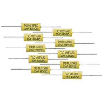 TAD VMC22/10 Mustard condensator 0.022µF, 10-pack, Muziek en Instrumenten, Ophalen of Verzenden, Nieuw