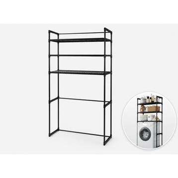 Nexxt Wasmachinerek met Opbergruimte en Haken - 72 x 26 x, Verzenden, Nieuw
