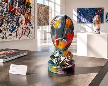 michele socionovo - Testa Amour Abstrait limited edition