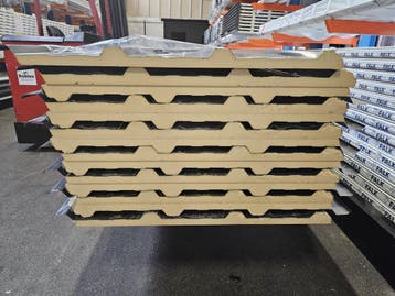 Dakplaten - Sandwichpanelen - Antraciete dakplaten, Verzenden, Nieuw, Overige materialen, 20 tot 50 mm