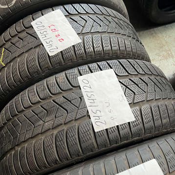 4 x Pirelli Scorpion Zero 245-45-20 Winterbanden 5mm, Band(en), Personenwagen, 20 inch, Gebruikt