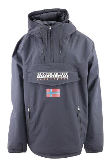 Napapijri Winterjas in maat 3XL Blauw, Napapijri, Verzenden, Zo goed als nieuw, Blauw
