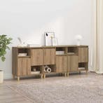 vidaXL Dressoirs 3 pcs Artisan Eiken 60 x 35 x 70 cm Bewerkt, Verzenden, Nieuw, 50 tot 100 cm, 25 tot 50 cm