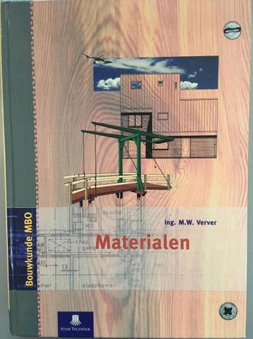 BOUWKUNDE MBO MATERIALEN - Verver 9789040100055, Verzenden, Gelezen, Verver