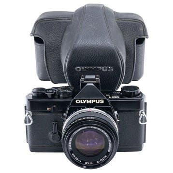 Olympus OM-1 Black + OM-System F.Zuiko Auto-S 50mm F1.8 –, Nieuw
