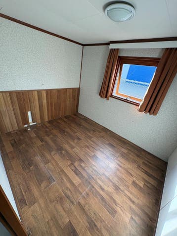 Chalet Jubilee 1010 x 370 voorzien van gaskachel dubbel glas, Tot en met 4