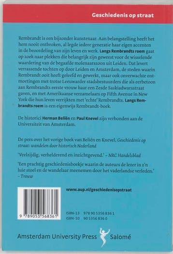 Langs Rembrandts roem 9789053568361 P. Knevel, Verzenden, Zo goed als nieuw, P. Knevel