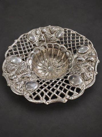 Schaal - Egyptisch zilver, gekeurd 800, ca. 1946/1947 - .800