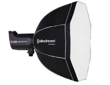 Elinchrom Rotalux Deep Octa Softbox 100cm - 1 jaar garantie, Ophalen of Verzenden, Zo goed als nieuw, Elinchrom