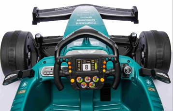 ASTON MARTIN 24V F1 racecar, 2 motoren en BlueTooth NIEUW!!, Ophalen of Verzenden, Nieuw