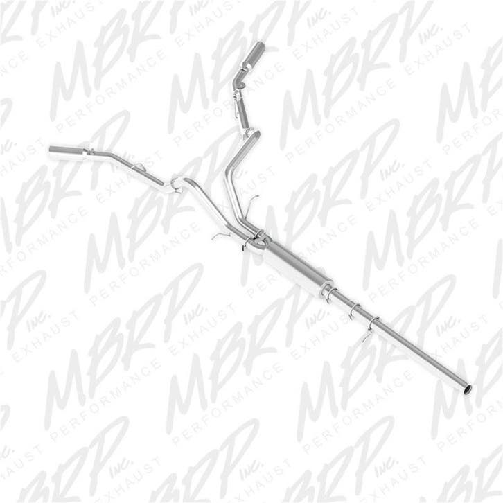 MBRP 14 Chevy/GMC 1500 Silverado/Sierra 4.3L V6/5.3L V8 Dual, Auto-onderdelen, Uitlaatsystemen, Ophalen of Verzenden