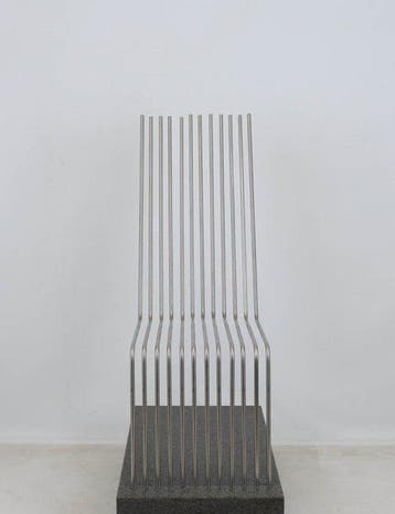 Michiel van Luijn (1976) - Stoel - Steen, Metaal