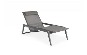 Suns Terme ligbed matt royal grey/black grey SALE |, Tuin en Terras, Tuinsets en Loungesets, Ophalen of Verzenden, Nieuw