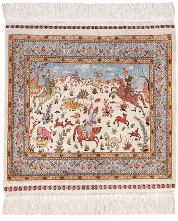 Silk Hereke Signed Carpet with Amazing 20/20 Quality &, Huis en Inrichting, Nieuw