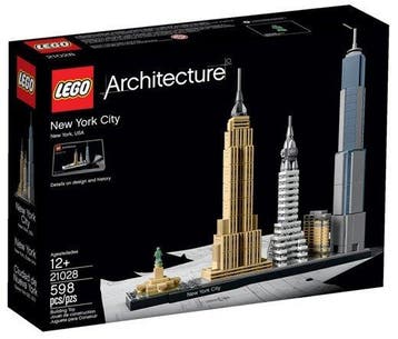 Lego Set - 21028 - Architecture - New York City, Nieuw