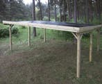 Woodlands Carport Dubbel 600 x 500 cm, Nieuw