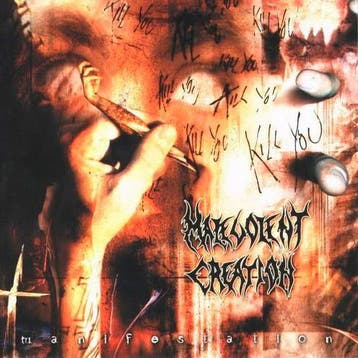 cd - Malevolent Creation - Manifestation, Verzenden, Zo goed als nieuw