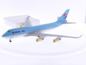Schaal 1:250 Schabak 850/134 Boeing 747-400 Korean Air Re..., Ophalen of Verzenden, Gebruikt