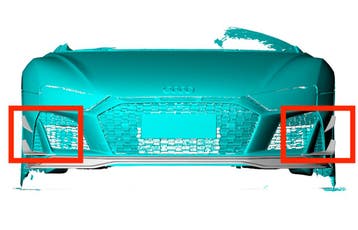 Audi R8 V10 Facelift carbon canards, Verzenden
