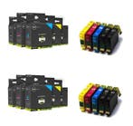 Geschikt AANBIEDING Epson T0711 tot T0714 ( T0715) 10x, Nieuw, Cartridge, Inktmedia