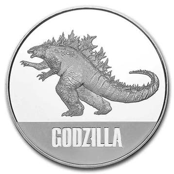 Niue - Godzilla - 1 oz 2021, Verzenden, Munten