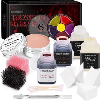 Halloween Grimeerset Pro | 40% Korting, Hobby en Vrije tijd, Kostuums, Theaterbenodigdheden en LARP, Ophalen of Verzenden, Nieuw