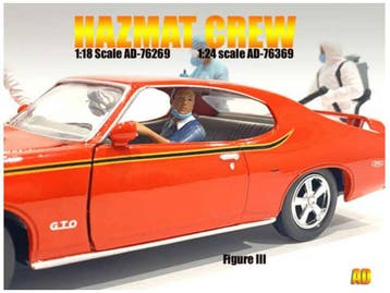GSDCCad 00076369 1/24 Hazmat Crew Figure III (1:24, Figuren), Ophalen of Verzenden, Nieuw