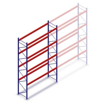 Gebruikte Armes palletstelling 4950x2700x1100 mm (hxbxd) 4, Zakelijke goederen, Kantoor en Winkelinrichting | Magazijn, Stelling en Opslag