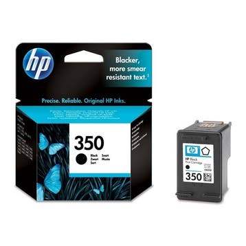 HP 350 (CB335EE) standaard inktcartridge zwart (origineel), Verzenden, Nieuw, Cartridge, HP