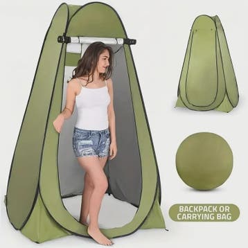 Draagbare Pop-Up Tent: Toilet, Douche, Kleedkamer & Vis-Shel, Verzenden, Nieuw