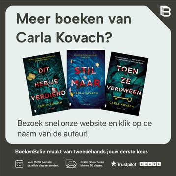 Stil maar / Gina Harte / 1 - Carla Kovach 9789022588277, Verzenden, Zo goed als nieuw, Carla Kovach