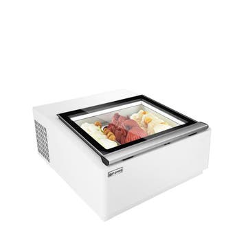 GGM Gastro | Tafel-ijsvitrine - 670mm - statische koeling -, Verzenden, Nieuw in verpakking