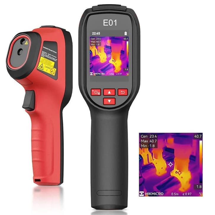 2dekans | HIKMICRO Warmtebeeldcamera E02 – Voorzien Van, Doe-het-zelf en Verbouw, Gereedschap | Handgereedschap, Zo goed als nieuw