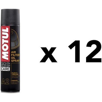 Motul A2 Air Filter Oil Spray 12 X 400Ml, Verzenden