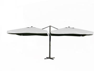 Parasol Paralux, Astero, wit, Tuin en Terras, Nieuw