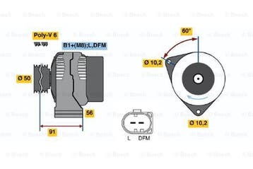 Dynamo / Alternator MERCEDES-BENZ VIANO (3,0,3.2,3.7), Ophalen of Verzenden, Nieuw