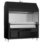 GGM Gastro | Houtskoolgrill BERLIN - 1760mm - 8 |, Verzenden, Nieuw in verpakking, Fornuis, Frituur en Grillen