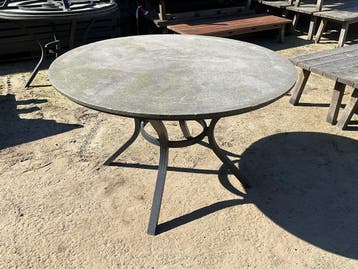 Terrastafel Ø 120 cm, Zakelijke goederen, Horeca | Meubilair en Inrichting, Gebruikt, Meubilair