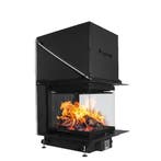 Inbouw Houtkachel Room Divider Crystal 3d 50 X 60, Nieuw